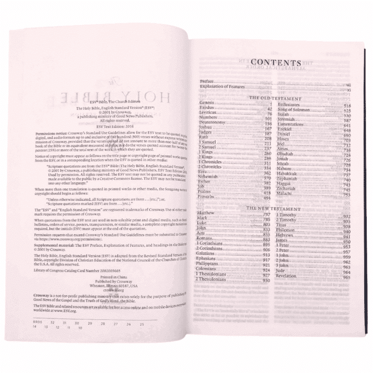 İngilizce - Kutsal Kitap - ESV Pew Bible (Ciltli)